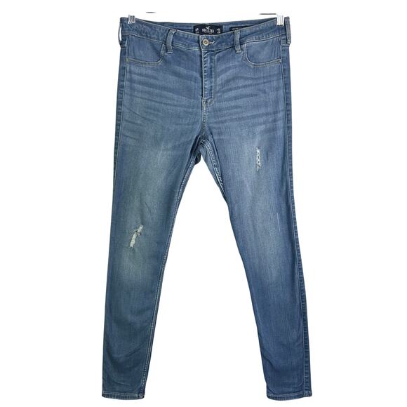 HOLLISTER Advanced Stretch “High-Rise Jean Legging” Women’s Jeans Size 15R - Picture 1 of 8